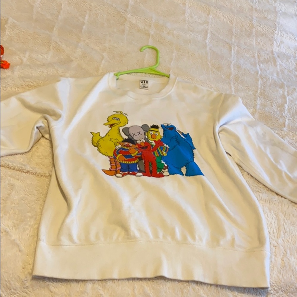 KAWS x Uniqlo x Sesame Street Sweatshirt